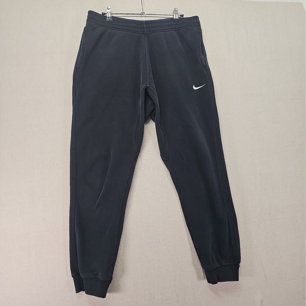 Nike Mens Medium Sportswear Club Fleece Joggers Pants Black 826431-010  Pockets
